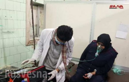СРОЧНО: По Алеппо нанесён удар химическим оружием (+ФОТО)