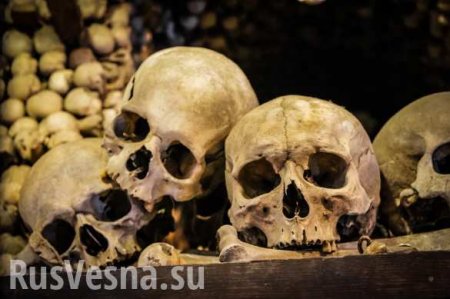 В Одессе нашли цистерну с человеческими скелетами