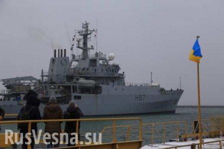 Сигнал приняли: Посольство России прокомментировало прибытие корабля ВМС Британии в Одессу