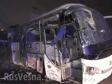 СРОЧНО: В Египте взорван туристический автобус, есть жертвы (+ФОТО)