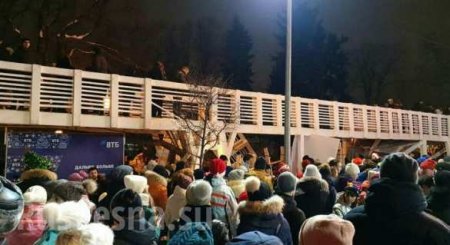 СРОЧНО: в московском Парке Горького обрушился мост, есть пострадавшие (+ВИДЕО, ФОТО)