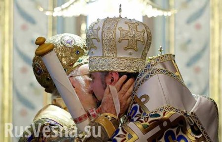 Патриарх Варфоломей передал томос украинскому раскольнику Епифанию (+ВИДЕО)