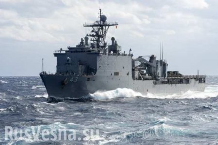 В Минобороны отреагировали на заход десантного корабля США в Чёрное море
