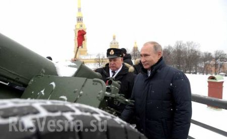 «Я получил звание лейтенанта как артиллерист», — Путин (ФОТО, ВИДЕО)