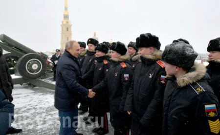 «Я получил звание лейтенанта как артиллерист», — Путин (ФОТО, ВИДЕО)