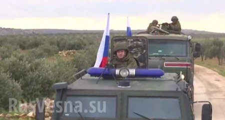 Syrien. Situation ist angespannt: das russische Militar steht auf dem Weg der turkischen Kampfer (FOTO)