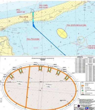 Польша объявила о строительстве острова в Калининградском заливе (КАРТА)