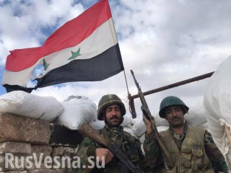 Армия Сирии изгнала силы Коалиции США с важного участка фронта (+ФОТО, ВИДЕО)
