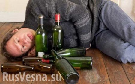 2/3 мужских смертей в России вызваны алкоголем