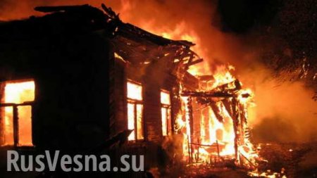 ВСУ сожгли второй магазин в Коминтерново (ВИДЕО)