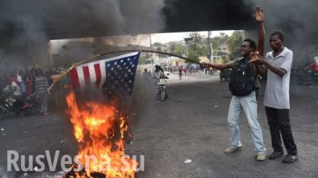 «Долой США, да здравствует Путин!» — народ Гаити взбунтовался против Штатов и призвал Россию на помощь (+ВИДЕО, ФОТО)