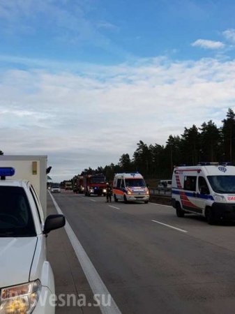 Американские военные серьёзно пострадали в ДТП в Польше (ФОТО)