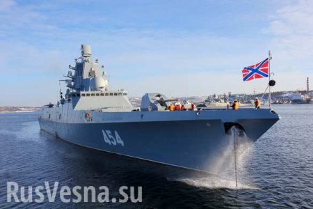 Отряд кораблей ВМФ идёт защищать интересы России в дальней океанской зоне (ФОТО)