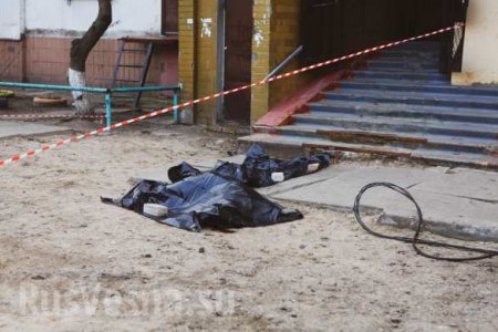 В Киеве из окна многоэтажки выпал нацгвардеец (ФОТО)