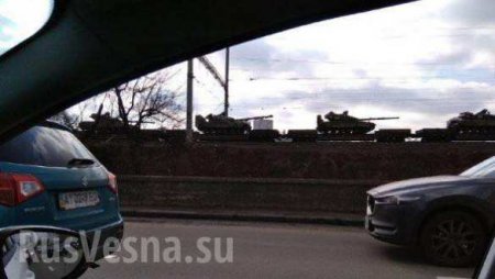 Киев направил в котлы Донбасса эшелон с танками, — экс-депутат Рады (ФОТО)
