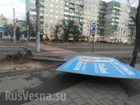 Львов под ударом стихии: по Украине идёт ураган (ФОТО, ВИДЕО)