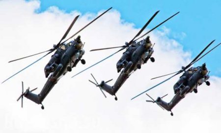 «Опустошители»: в войска поступила партия новейших боевых вертолётов