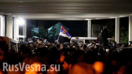 Оппозиция захватила гостелевидение Сербии, спецназ провёл операцию