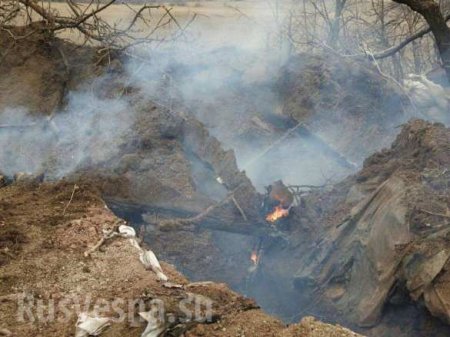 «Так выглядит смерть»: опубликованы кадры с места гибели украинской «Ведьмы» (ФОТО)