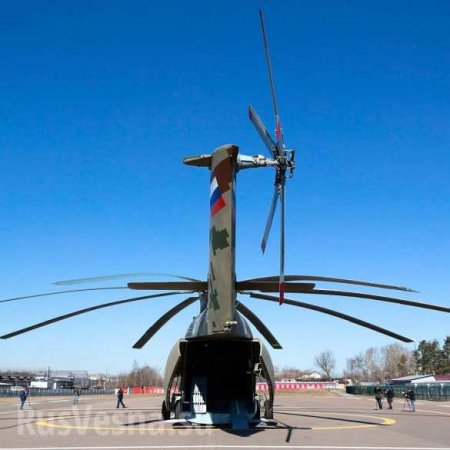 Россия показала иностранцам самый мощный в мире вертолёт с комплексом обороны «Витебск» (ФОТО)