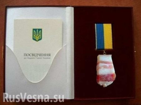 В Сети высмеяли новую медаль минобороны Украины (ФОТО)