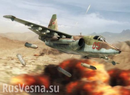 Русские «Летающие танки» наносят удары в горах Средней Азии (ВИДЕО)