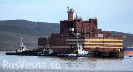Россия завершила испытания первой в мире плавающей ядерной энергоустановки (ФОТО)