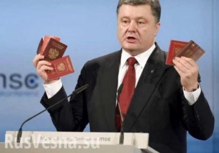Порошенко сравнил украинский и российский паспорта