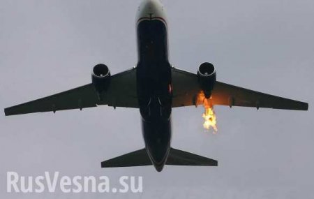 СРОЧНО: горящий пассажирский лайнер экстренно приземлился в Шереметьево (ФОТО, ВИДЕО)