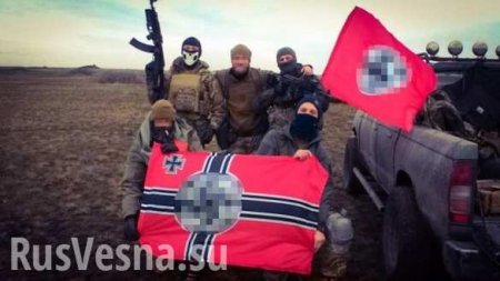 ВСУ водрузили фашистский флаг под Донецком — подробности (ВИДЕО)