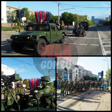 Американский Hamvee, захваченный под Дебальцево, примет участие в параде Победы в Донецке (ФОТО)