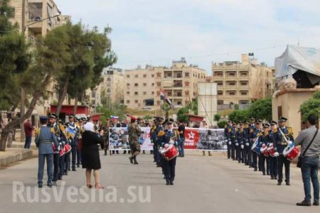Сирия: «Бессмертный полк» прошёл по улицам Алеппо (ФОТО)