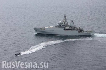 Украинский катер и корабль ВМС Британии осмелились выйти в Чёрное море (ФОТО)