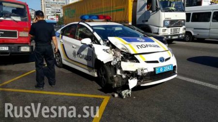 Это Украина: За время работы Национальной полиции разбита половина автопарка (ФОТО)