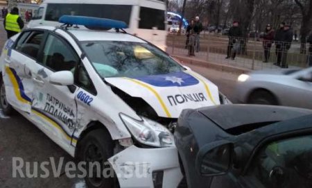 Это Украина: За время работы Национальной полиции разбита половина автопарка (ФОТО)