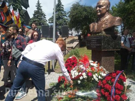 В ДНР открыли памятник легендарному «Мамаю» (ФОТО, ВИДЕО)