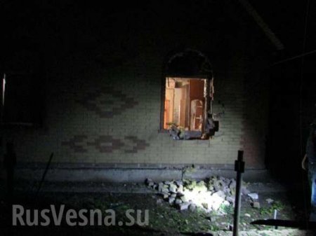 СРОЧНО: Беспилотник ВСУ нанёс удар по жилому дому в Горловке (+ФОТО)