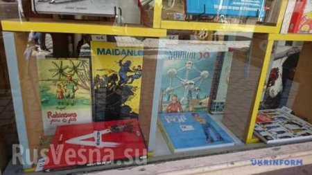 Комиксы про украинский Майдан поступили в продажу во Франции (ФОТО)
