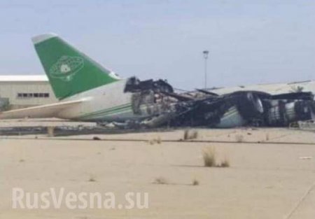 Украинский самолёт-гигант разбомбили «Градами» (ФОТО)
