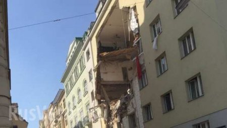 Мощный взрыв в жилом доме в Вене: страшные кадры (ФОТО, ВИДЕО)