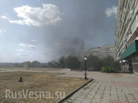 Мощный взрыв в Луганске — подробности (ФОТО, ВИДЕО)