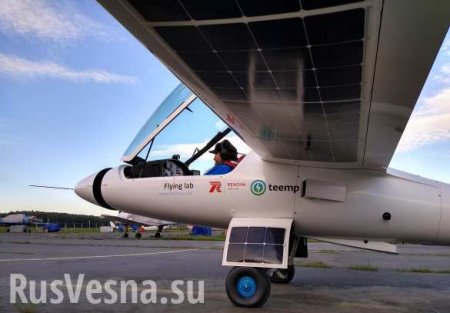 «Летающая лаборатория» под управлением Конюхова достигла Крыма (ФОТО)