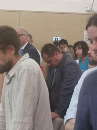 ЕС: Приговор карателю ужесточили из-за украинцев, устроивших в суде майдан (ФОТО, ВИДЕО)