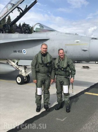 Переполох в НАТО: F-18 с генералами США и Финляндии вылетели навстречу Су-35, «суперрадару» и ракетоносцу Ту-160 (ФОТО, ВИДЕО)