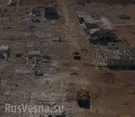 Жуткие кадры: в жестоком бою ВКС и САА сожгли колонну техники боевиков в зоне Идлиб (+ВИДЕО, ФОТО)