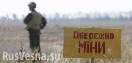 ВСУ минируют подходы к своим позициям: сводка о военной ситуации на Донбассе