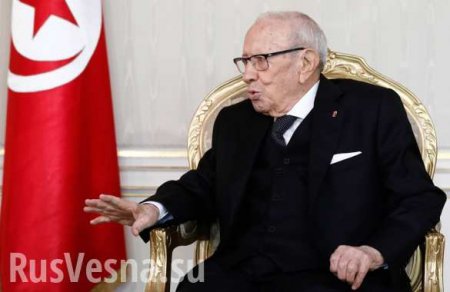 Умер президент Туниса