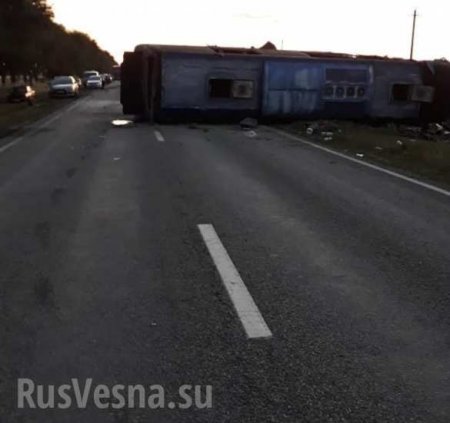 Ставрополье: Страшное ДТП с участием автобуса унесло жизни 5 человек (ФОТО, ВИДЕО)