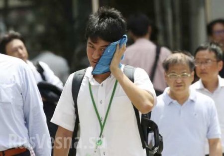 Адская жара убила почти 60 японцев за неделю (ФОТО, ВИДЕО)