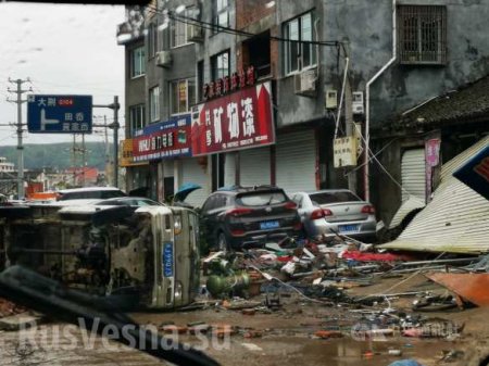 Супертайфун обрушился на Китай: десятки жертв и огромные разрушения (ФОТО, ВИДЕО)